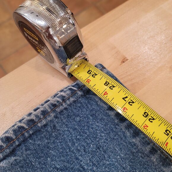 Vintage 1990s Levi's 505 Womens Jeans Size 12 Med Wash Mid Rise USA Classic West - Picture 6 of 16